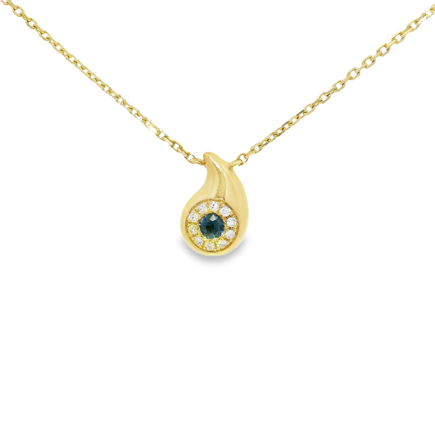 0.2ct diamond pendant in 14k gold – Niara