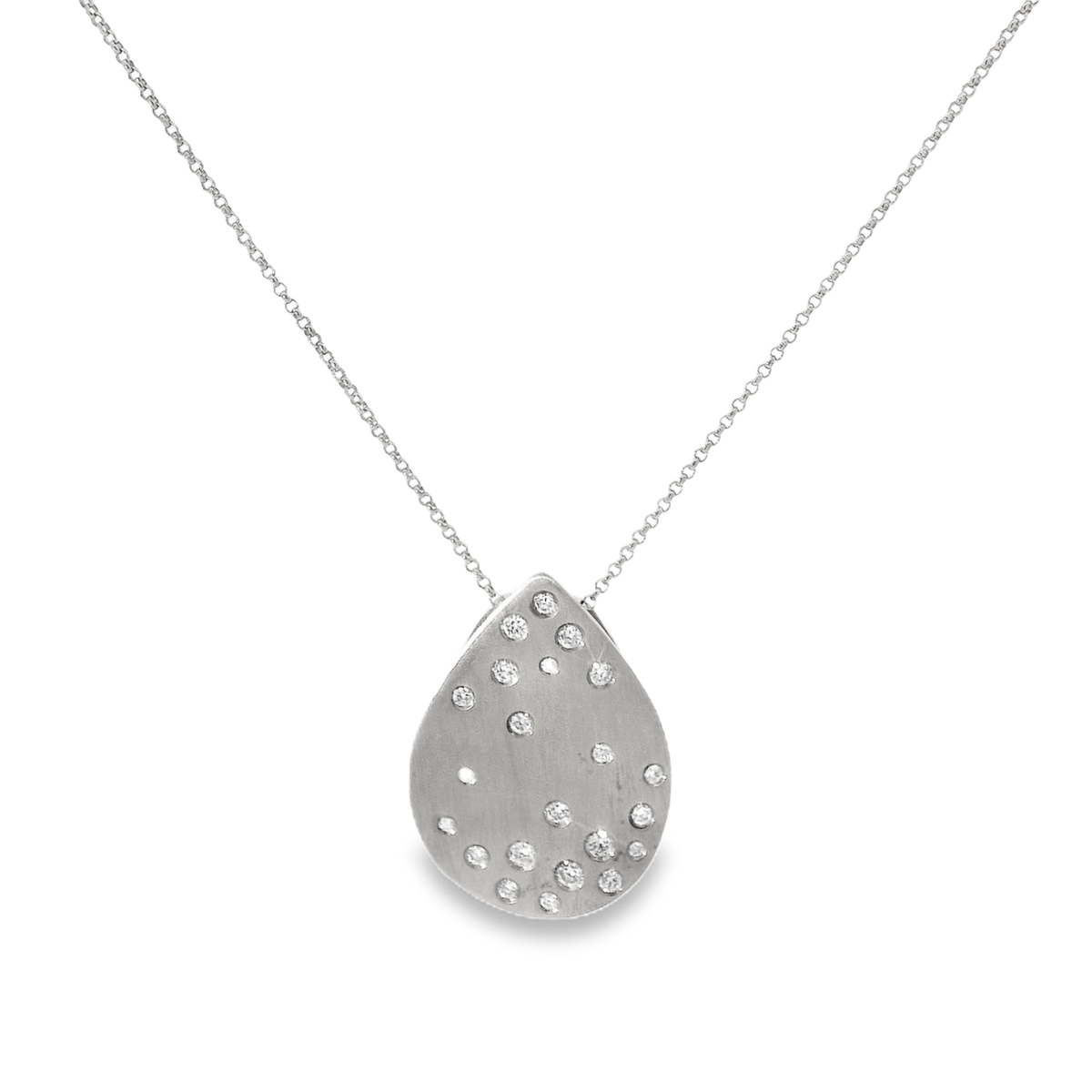 0.48ct diamond pendant in 14k gold – Niara