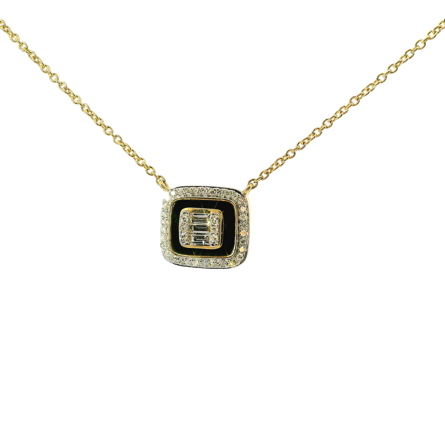 0.14ct diamond pendant in 14k gold – Niara