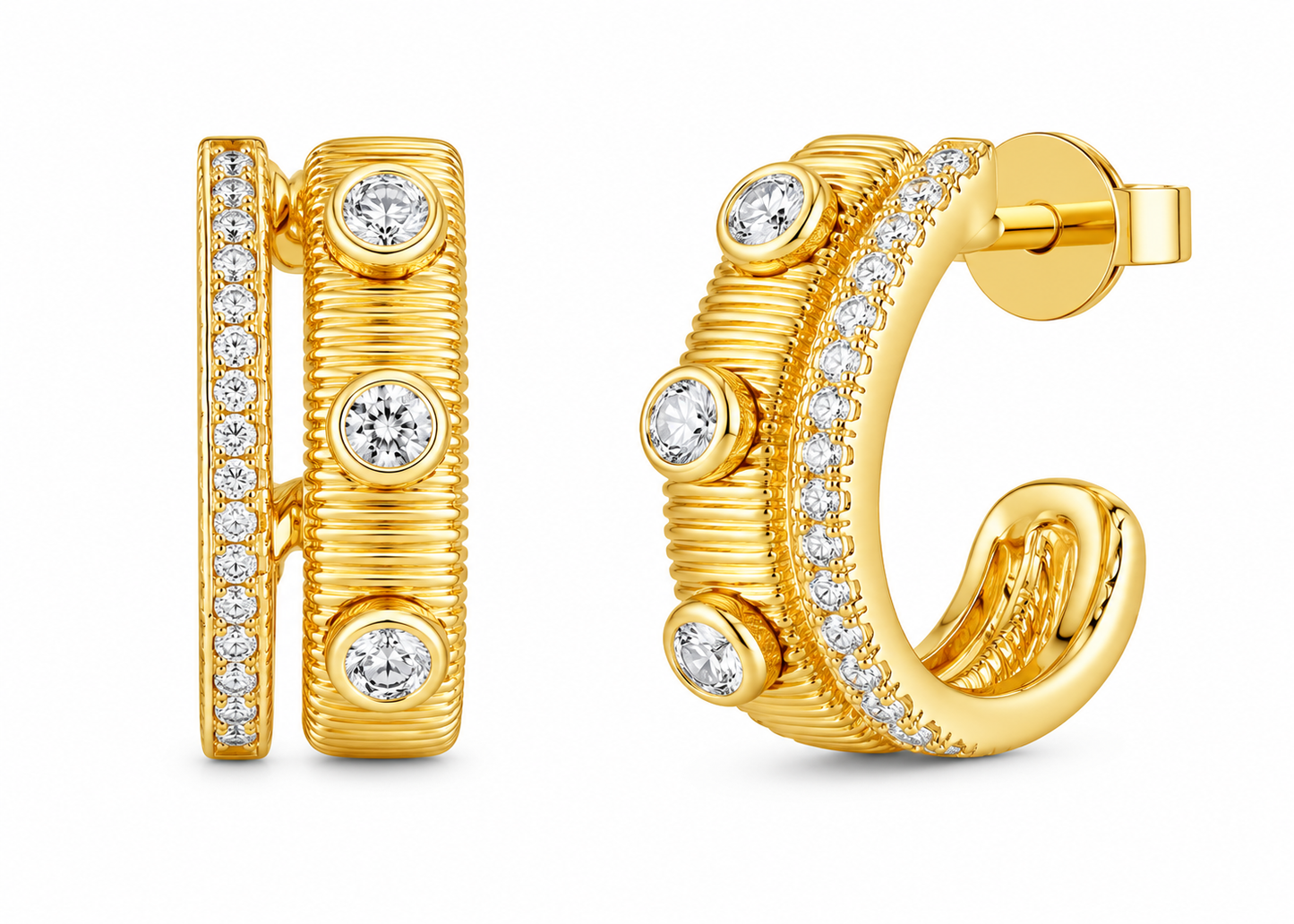 0.32CT Diamond Earrings