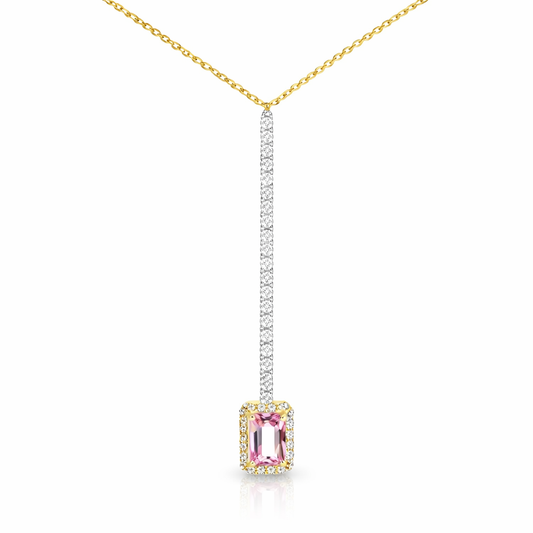 0.33ct diamond pendant in 14k yellow gold – Niara