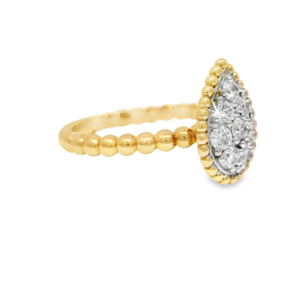 0.39CT Diamond 14K Yellow Gold