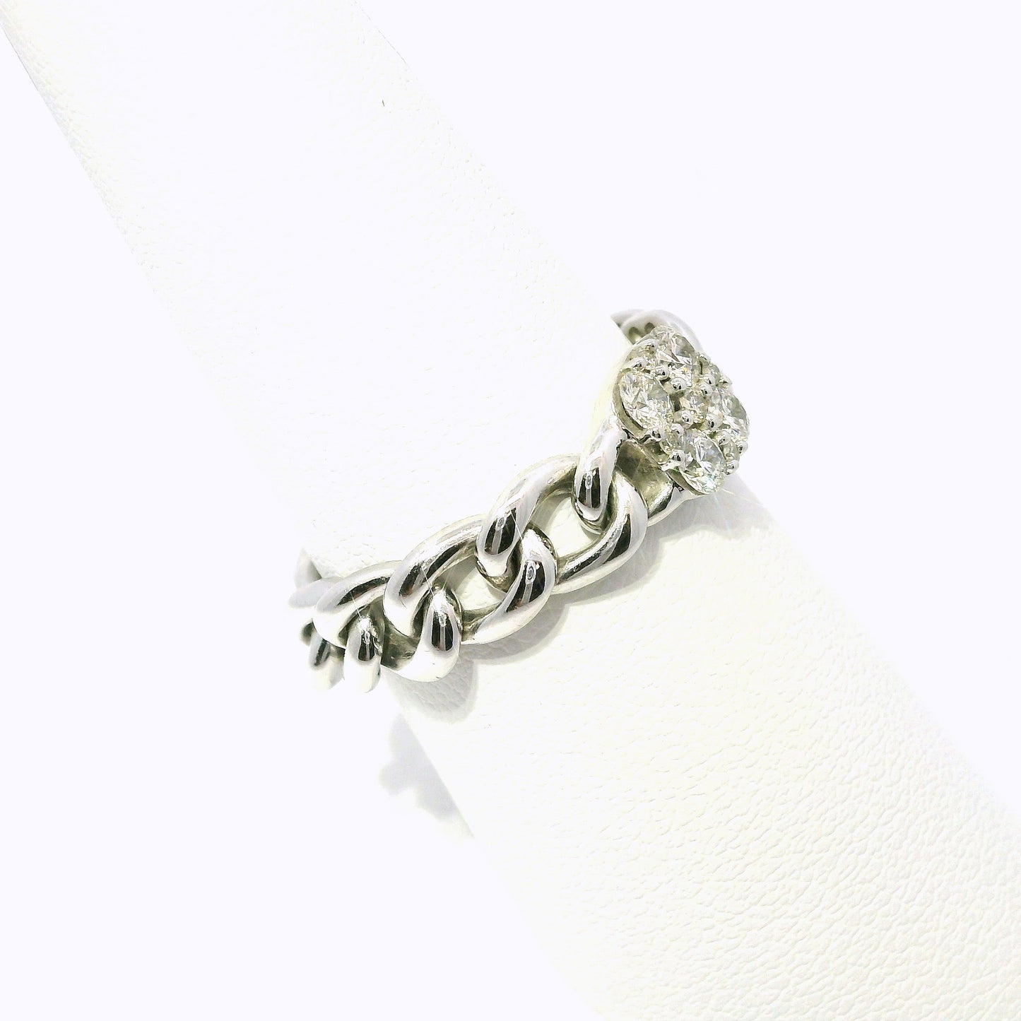 0.40CT Diamond Ring 18k White Gold