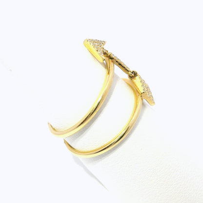 0.13CT Diamond Ring 14k Yellow Gold