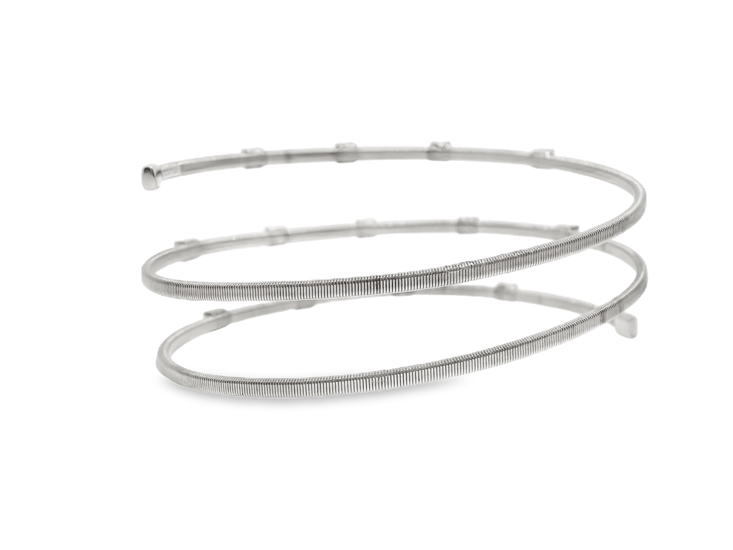 0.68CT Diamond Bangle 14k Gold