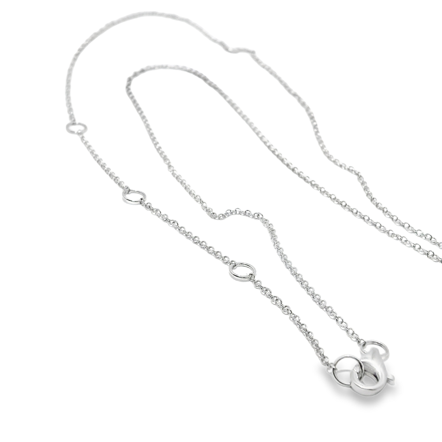 0.09ct diamond pendant in 14k white gold – Niara