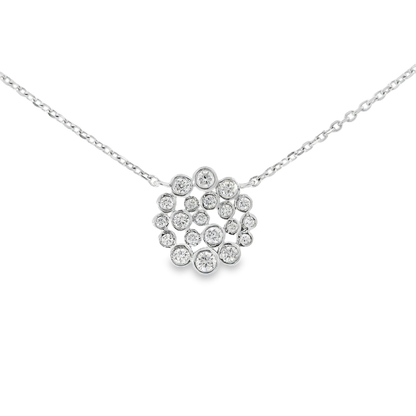 0.36ct diamond pendant in 14k white gold – Niara