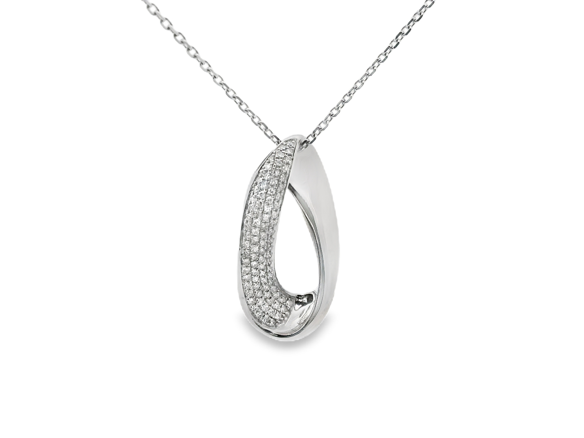 0.25ct diamond pendant in solid gold – Niara