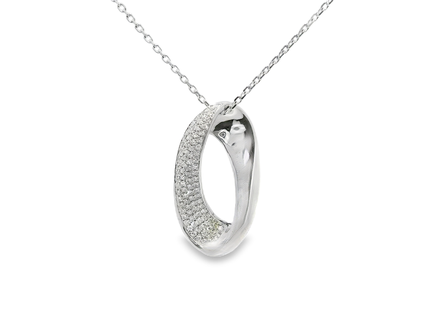 0.25ct diamond pendant in solid gold – Niara
