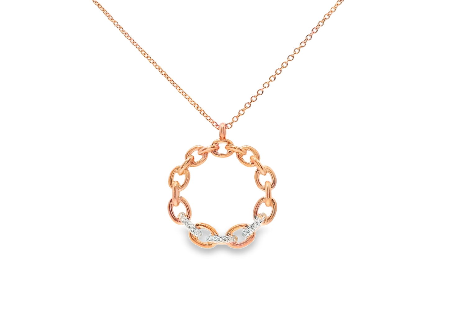 0.06ct diamond pendant in 14k gold – Niara