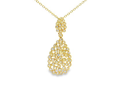 1.60ct diamond pendant in 14k yellow gold – Niara