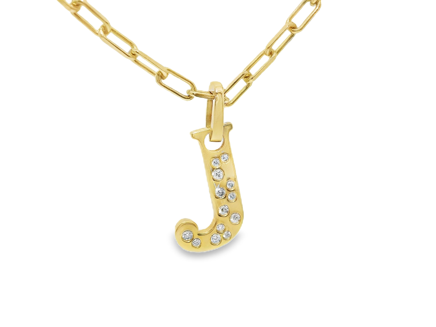 0.14ct diamond pendant in 18k yellow gold – Niara