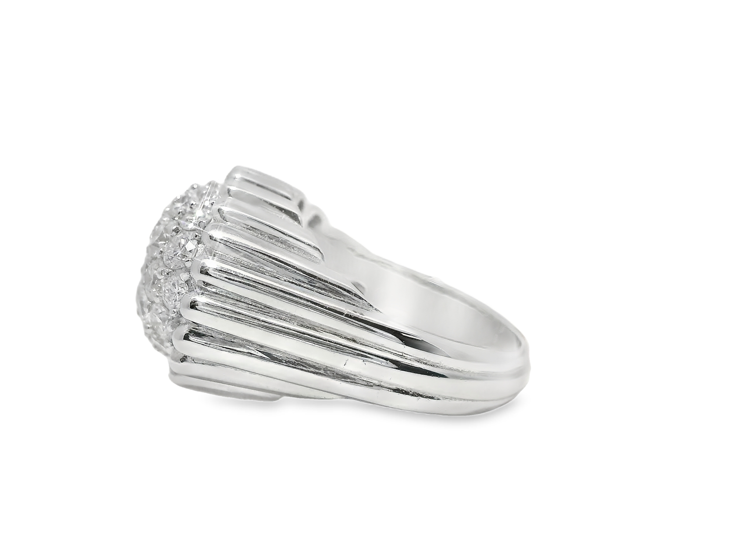 1.80CT Diamond Ring 14k White Gold