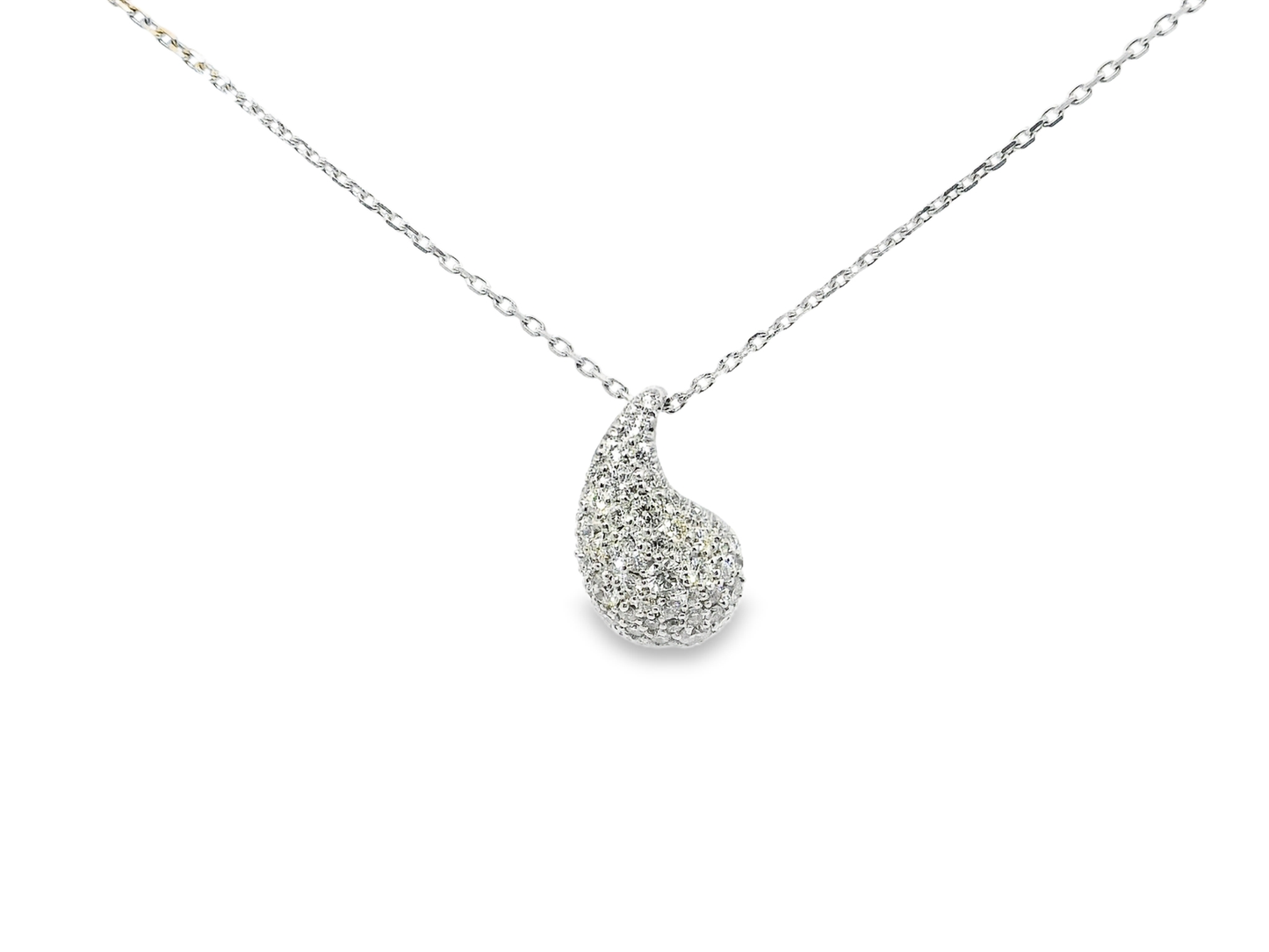 1.11ct diamond pendant in 14k white gold – Niara