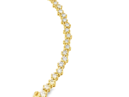 1.65CT Diamond Bracelet 14k Gold
