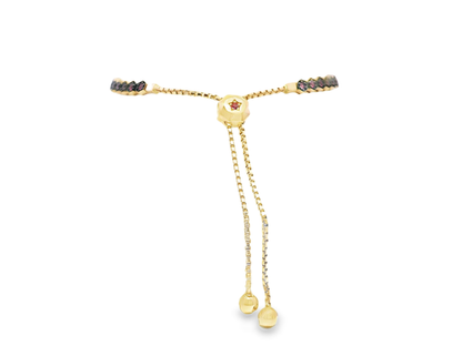 1.16CT Pink Sapphire Bracelet 14k Rose Gold