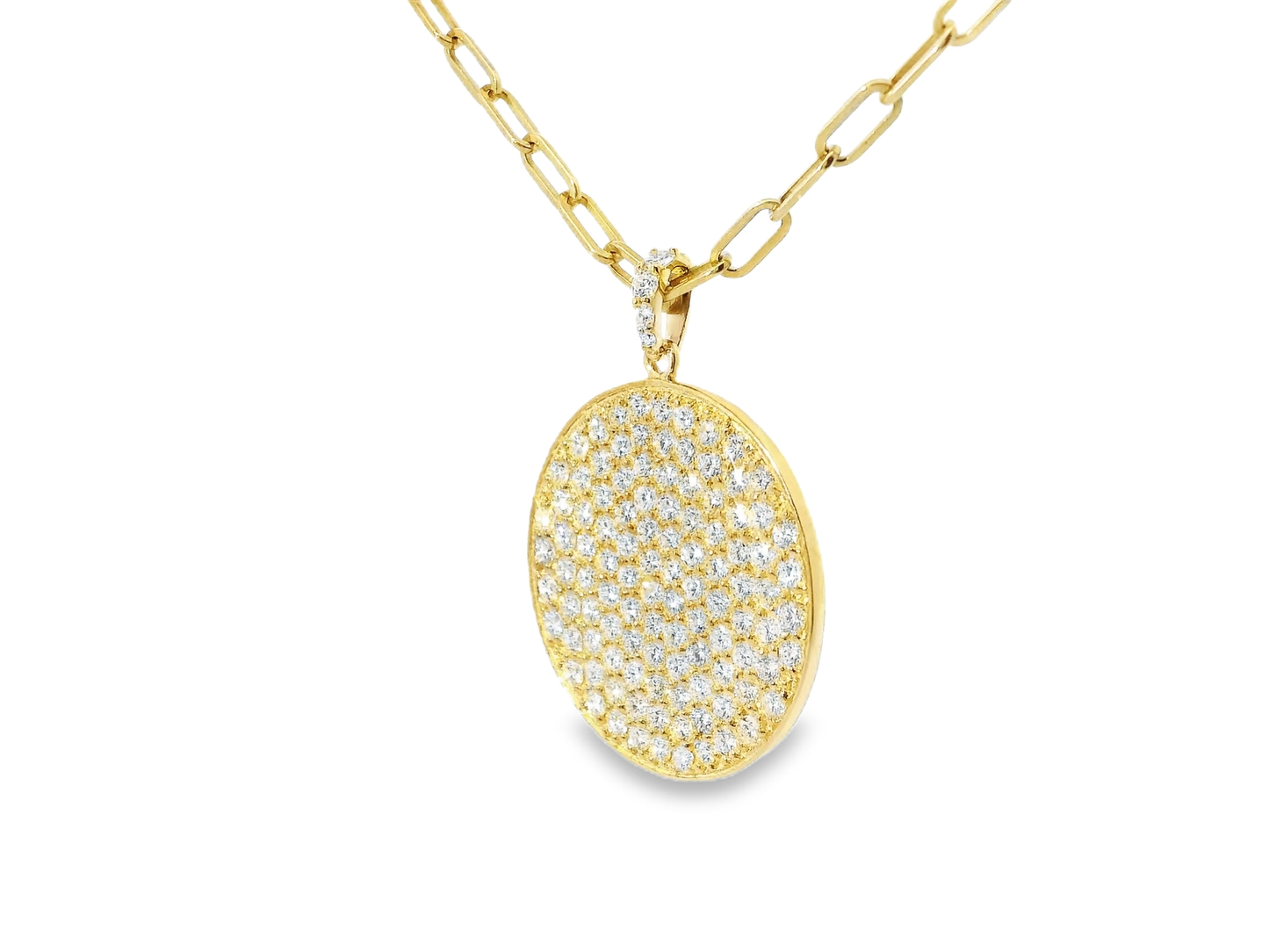 2.65ct diamond pendant in 14k yellow gold – Niara