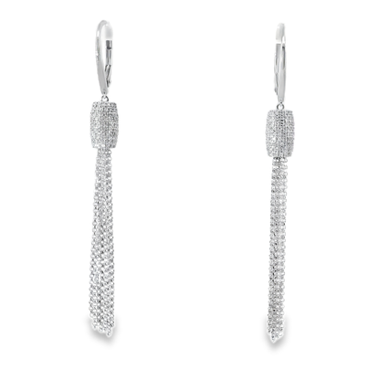 0.87CT Diamond 14k Gold Earring