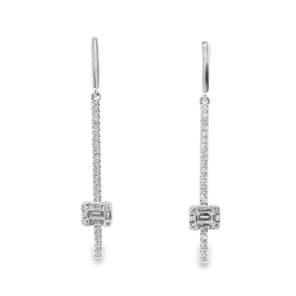 0.40CT Diamond 14k Gold Earring