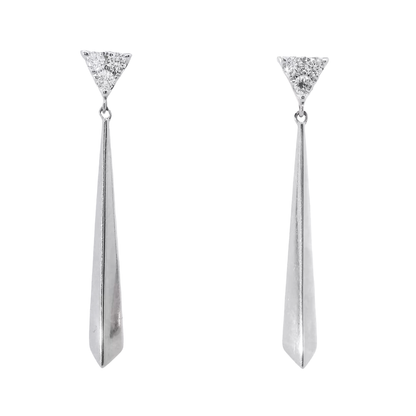 0.16CT Diamond Earring 14k Gold