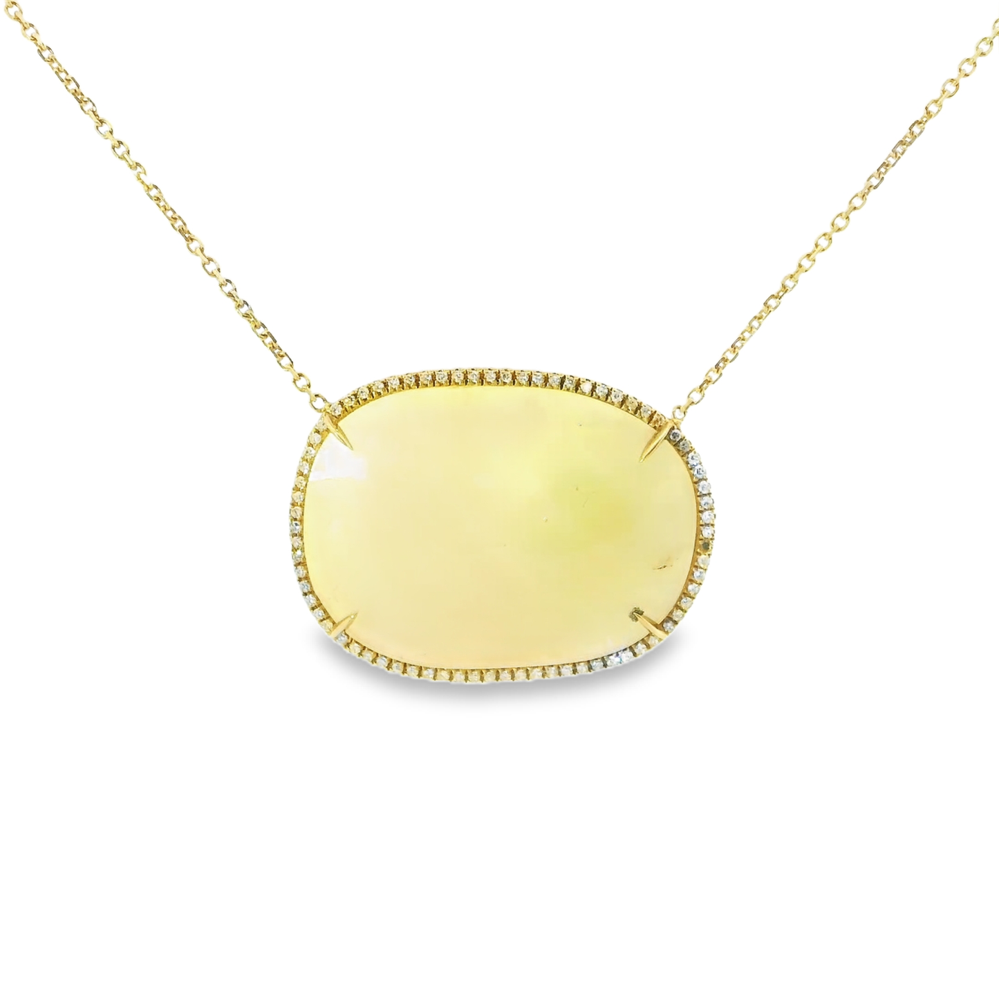 0.30CT Diamond with  Sapphire 14k Yellow Gold