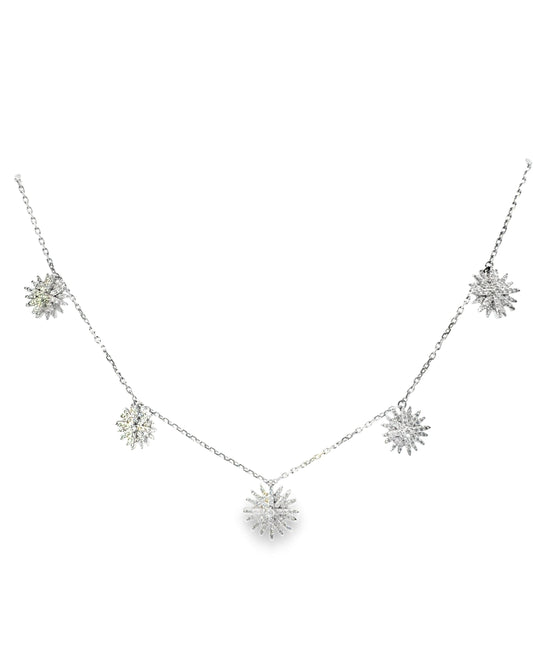 1.86Ct Diamond Pendant 14k White Gold