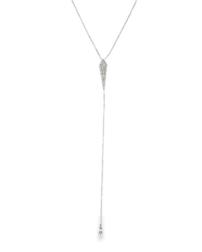 0.50CT Diamond Pendant 14k White Gold