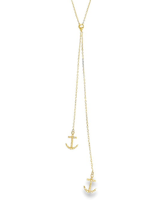 0.36CT Diamond Pendant 14k Yellow Gold