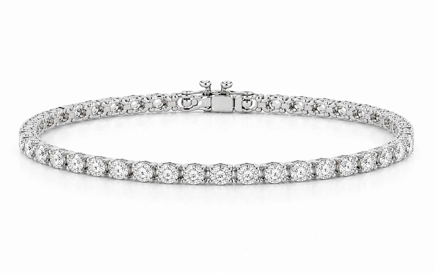 1.50CT Natural Diamond Tennis Bracelet 14k Gold
