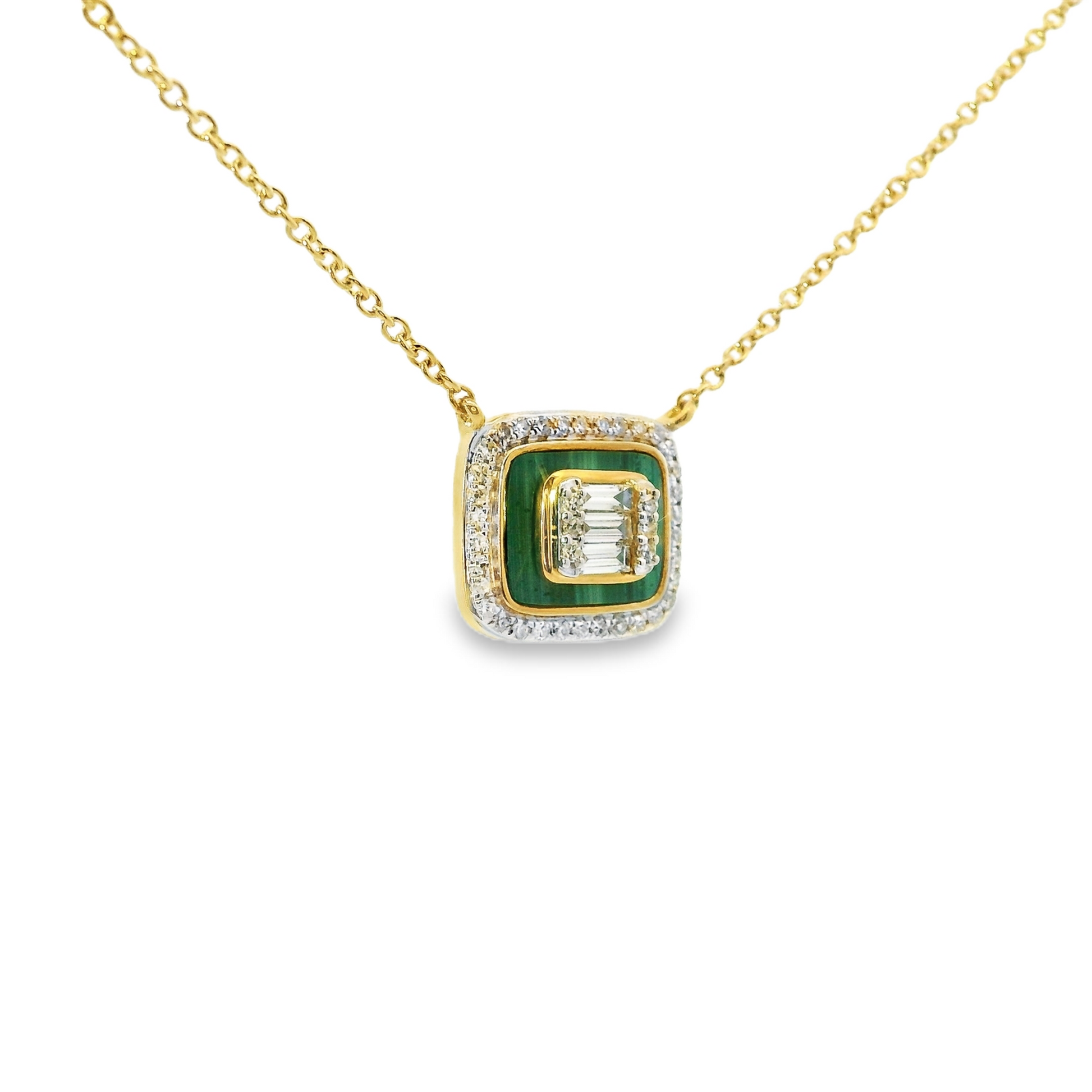 0.10ct emerald pendant in 14k gold – Niara