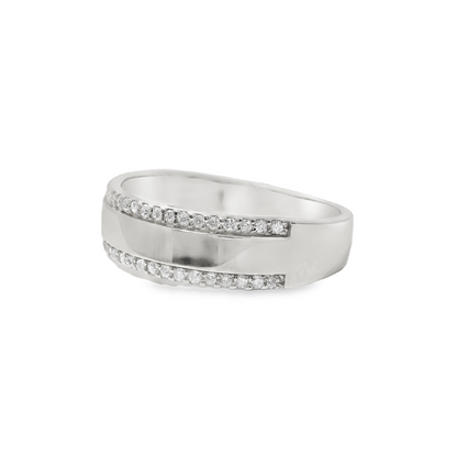 .20CT Round Cut Diamond Ring 18K Gold