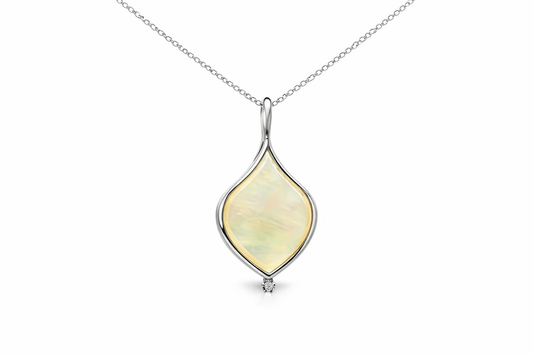 0.55ct diamond pendant in solid gold – Niara