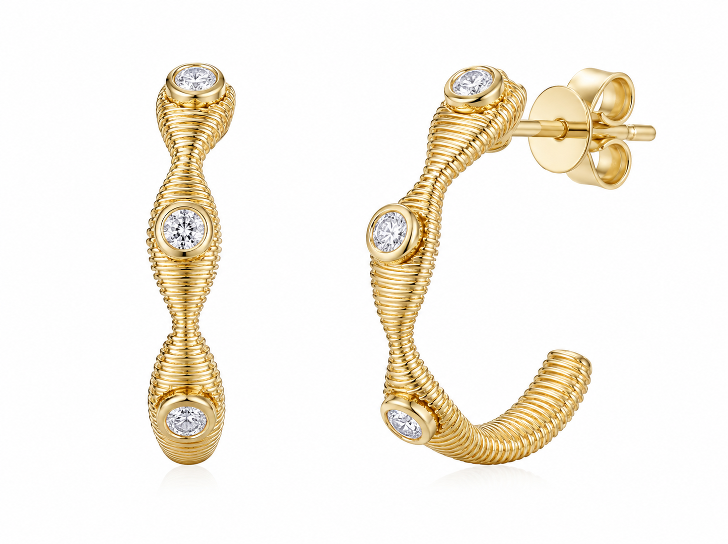 0.18CT Diamond Earrings