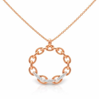 0.06ct diamond pendant in 14k gold – Niara