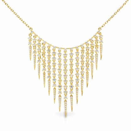 3.00ct diamond pendant in 14k gold – Niara