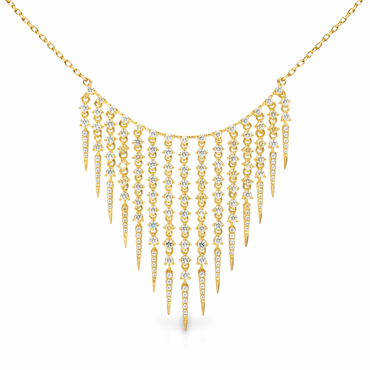3.00ct diamond pendant in 14k gold – Niara