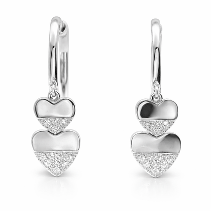 0.08Ct Diamond 14k Gold Earring