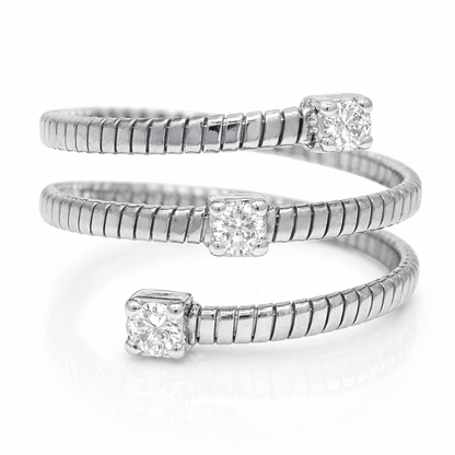0.15CT Diamond Ring 14K White gold