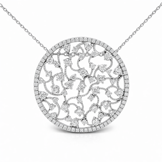 2.62ct diamond pendant in 14k white gold – Niara