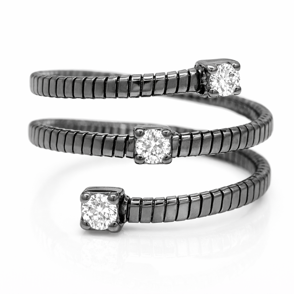 0.15CT Diamond Ring 14K White gold
