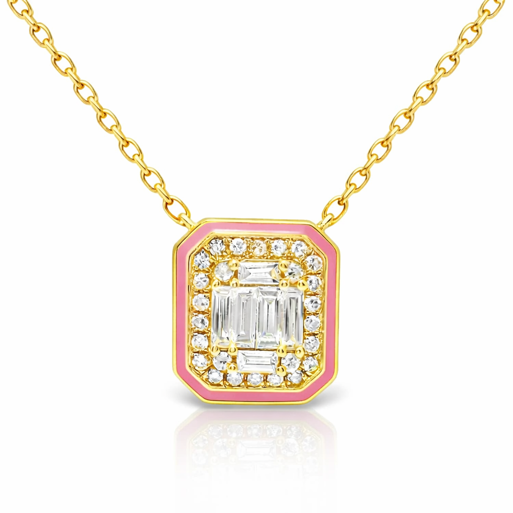 0.29ct diamond pendant in 14k yellow gold – Niara