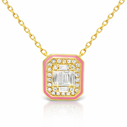 0.29ct diamond pendant in 14k yellow gold – Niara