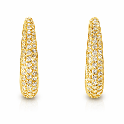 0.41Ct Diamond Earring 14k White Gold