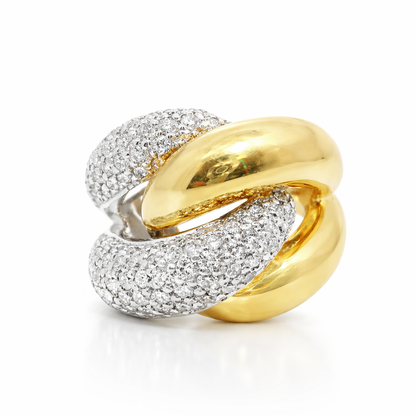 2.60CT Diamond Rind 14k Yellow Gold