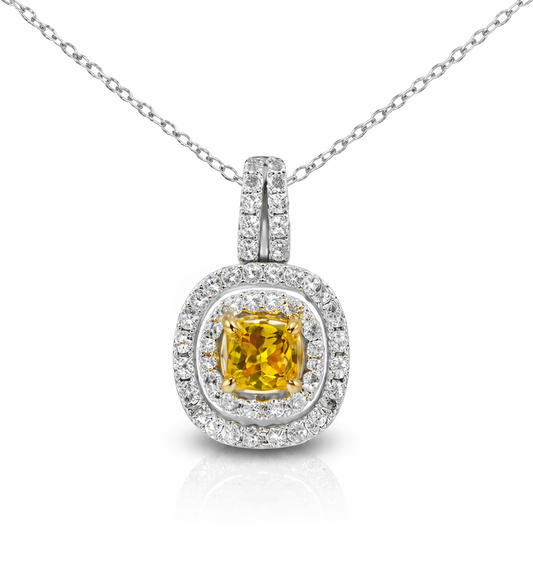 1.15ct diamond pendant in 14k white gold – Niara