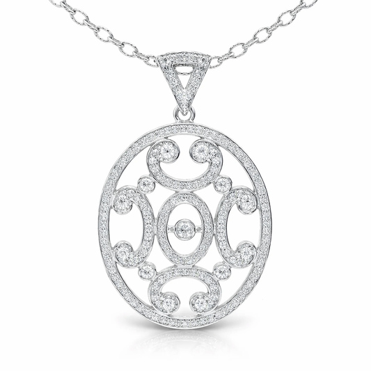 1.73ct diamond pendant in 14k yellow gold – Niara