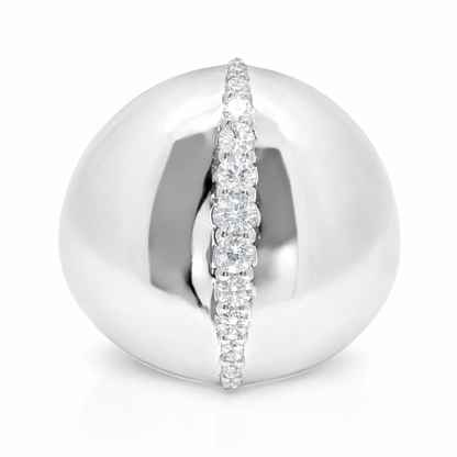 0.26CT Diamond Ring 14k White Gold